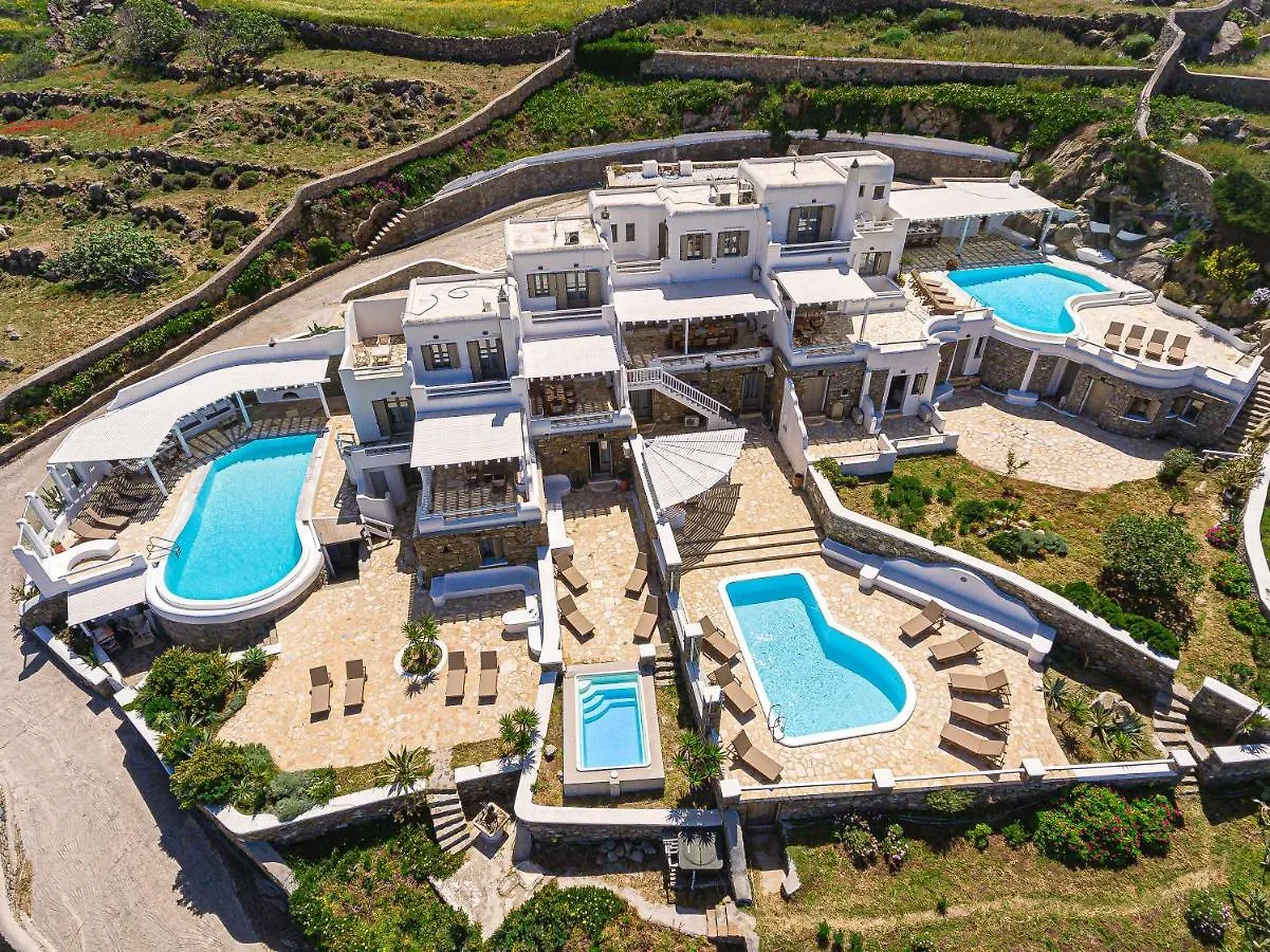 9 Muses Villas Mykonos Ornos  Griechenland